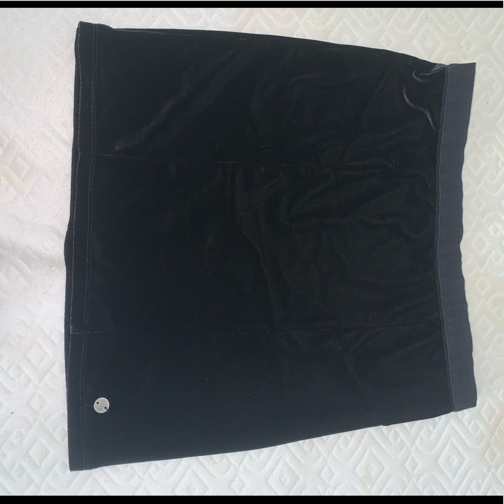 Vans velvet pencil skirt